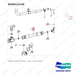 DS20112126 MOUNT GROUP;FFL;BSC - parts diagram, item 3 shown - genuine Doosan / Bobcat forklift part