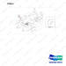 DS20112250 LINES GP-STEERING;LINE - full parts diagram, item 4 marked - genuine Doosan / Bobcat forklift part