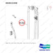 DS20112358 MAST AR.; FFT,  MFH 4700, OAL - parts diagram, item 6-02 shown - genuine Doosan / Bobcat forklift part