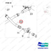 DS20112364 MAST OPERATING LINE GP;FINGERTIP W/GSS - parts diagram, item 32 shown - genuine Doosan / Bobcat forklift part