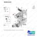 DS2011410 LINE GROUP;CABIN, DV250S-7 - parts diagram, item 6 shown - genuine Doosan / Bobcat forklift part