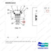 DS2011412 MOUNT GROUP;CROWN,INT.SHIFTING FORK MOVE - parts diagram, item 26 shown - genuine Doosan / Bobcat forklift part