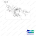 DS2011512 RADIATOR GROUP;SUB,DV250S,TIER-4 - full parts diagram, item 19 marked - genuine Doosan / Bobcat forklift part