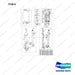 DS2011652 MOUNT GROUP,LIFT - full parts diagram, item B marked - genuine Doosan / Bobcat forklift part