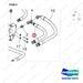 DS2011753 Auto Tilt Leveling Gp-Line - parts diagram, item 9 shown - genuine Doosan / Bobcat forklift part