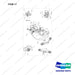 DS2011786 LINE GROUP;NXS HYDRAULIC,3.5T - full parts diagram, item 17 marked - genuine Doosan / Bobcat forklift part