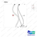 DS2011836 Lines Gp-Brake(CCLS) - parts diagram, item 6 shown - genuine Doosan / Bobcat forklift part