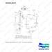 DS2011874 MOUNT GROUP,LIFT;FFT 3575 - full parts diagram - genuine Doosan / Bobcat forklift part