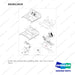 DS2011919 PLATE ASSY,FLOOR;TIER-2;DE08TS_ODB - full parts diagram, item 38 marked - genuine Doosan / Bobcat forklift part