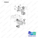 DS2012031 LINE GROUP;FINGERTIP-4WAY - full parts diagram, item 29 marked - genuine Doosan / Bobcat forklift part