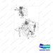 DS2012037 Lines Gp-Fingertip-3 Way - full parts diagram - genuine Doosan / Bobcat forklift part