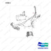 DS20121121 Lines Gp-Power Steering - full parts diagram, item 5 marked - genuine Doosan / Bobcat forklift part