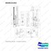 DS20121352 MOUNTING GP;BSC - full parts diagram - genuine Doosan / Bobcat forklift part