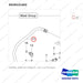 DS20121402 CONTROL VALVE GP;3 SPOOL,T4 - parts diagram, item 11 shown - genuine Doosan / Bobcat forklift part