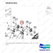 DS20121451 LINE GROUP;MAST OPERATION,14/16TON,T4 - parts diagram, item 75 shown - genuine Doosan / Bobcat forklift part