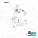 DS20121477 LINE GROUP;MAST OPERATION,14/16TON,T3 - full parts diagram, item 80 marked - genuine Doosan / Bobcat forklift part