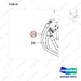 DS20121533 LINE GROUP;MAST OPERATION - parts diagram, item 23 shown - genuine Doosan / Bobcat forklift part