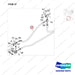 DS20121605 COOLER LINES GROUP - parts diagram, item 37 shown - genuine Doosan / Bobcat forklift part