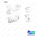 DS20121633 OPTION-COMBINATION LAMP;INHOUSE ASSY - full parts diagram, item 4 marked - genuine Doosan / Bobcat forklift part