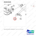DS2012420 LINE GROUP;MAST OPERATING - parts diagram, item 10 shown - genuine Doosan / Bobcat forklift part
