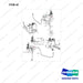 DS2012603 Lines Gp-Mast Operating - full parts diagram, item 42 marked - genuine Doosan / Bobcat forklift part