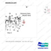 DS20131107 LINE GROUP;MAST OPERATING - parts diagram, item 36 shown - genuine Doosan / Bobcat forklift part