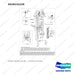 DS20132229 MOUNT GROUP;L&T,BSC - full parts diagram - genuine Doosan / Bobcat forklift part