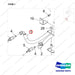 DS20132510 PIPE,STEERING;GROUP,GC45S-9(KUBOTA) - parts diagram, item 1 shown - genuine Doosan / Bobcat forklift part
