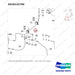 DS20132799 LINE GROUP;BRAKE;DV180;TIER-4 - parts diagram, item 39 shown - genuine Doosan / Bobcat forklift part
