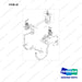 DS20133094 LINE GROUP;MAST OPERATION - full parts diagram, item 22 marked - genuine Doosan / Bobcat forklift part