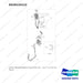 DS20133122 VALVE ARRANGEMENT;3S/3L;WITH F/R - full parts diagram, item 7 marked - genuine Doosan / Bobcat forklift part