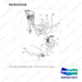 DS20133156 LINE GROUP;FINGERTIP,4WAY - full parts diagram, item 19 marked - genuine Doosan / Bobcat forklift part