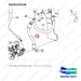 DS20133156 LINE GROUP;FINGERTIP,4WAY - parts diagram, item 19 shown - genuine Doosan / Bobcat forklift part