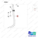 DS20133193 LINES;MAST OPERATION - parts diagram, item 2 shown - genuine Doosan / Bobcat forklift part