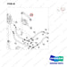 DS20133543 MAST OPERATING LINE GROUP_LINE - parts diagram, item 24 shown - genuine Doosan / Bobcat forklift part