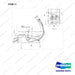DS2013511 LINES GP-POWER STEERING - full parts diagram, item 11 marked - genuine Doosan / Bobcat forklift part