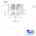 DS2013511 LINES GP-POWER STEERING - parts diagram, item 11 shown - genuine Doosan / Bobcat forklift part