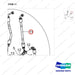 DS2013660 ARRANGEMENT,CHANGEOVER;AUTO TILT LEVELIN - parts diagram, item 11 shown - genuine Doosan / Bobcat forklift part