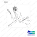 DS2018247 LINE GROUP;FINGERTIP, 3WAY - full parts diagram, item 3 marked - genuine Doosan / Bobcat forklift part