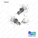 DS2019070 RADIATOR GROUP;NXS - full parts diagram, item 26 marked - genuine Doosan / Bobcat forklift part