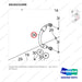 DS20231099 VALVE ASSY,CONTROL;3 SPOOL,W/O RELIEF V/ - parts diagram, item 36 shown - genuine Doosan / Bobcat forklift part