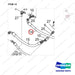 DS2023337 ARRANGEMENT,CHANGEOVER;AUTO TILT LEVELIN - parts diagram, item 14 shown - genuine Doosan / Bobcat forklift part