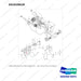 DS2028028 LINE GROUP;M.O,7TON,55KW,T4 - full parts diagram, item 34 marked - genuine Doosan / Bobcat forklift part