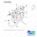 DS2028028 LINE GROUP;M.O,7TON,55KW,T4 - parts diagram, item 34 shown - genuine Doosan / Bobcat forklift part