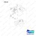 DS2028043 SERVICE BRAKE GROUP;D70 - full parts diagram, item 20 marked - genuine Doosan / Bobcat forklift part