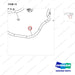 DS2032031 Lines Gp - Coolant - Engine & Transmission & Fuel - parts diagram, item 13 shown - genuine Doosan / Bobcat forklift part
