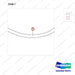 DS2037043 HOSE GROUP,HYDRAULIC;M/O - parts diagram, item 7 shown - genuine Doosan / Bobcat forklift part