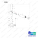 DS2231027 ACCUMULATOR - full parts diagram, item 3 marked - genuine Doosan / Bobcat forklift part