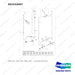 DS2232047 MAST AR.; STD,  MFH 3000, OAL - full parts diagram - genuine Doosan / Bobcat forklift part