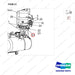 DS2258009 Control Gp -Brake-Shoe Type Brake - parts diagram, item 21 shown - genuine Doosan / Bobcat forklift part